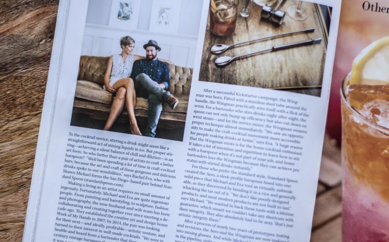 Imbibe Magazine Feature: Standard Spoon