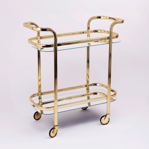 Mid Century Modern Bar Cart