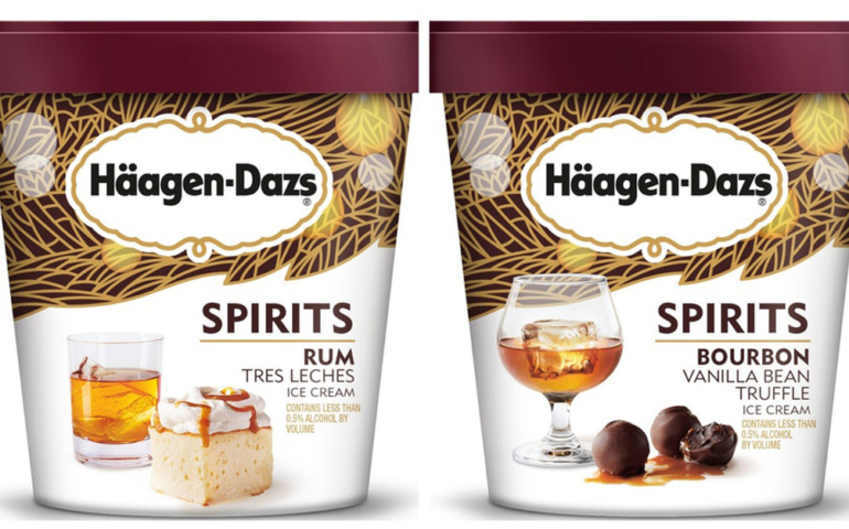 Häagen-Dazs Launches Booze-Infused Ice Cream