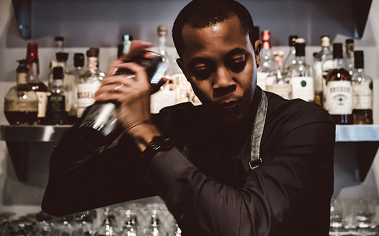Vie’s Julius White Has Big Plans for the Chartreuse in His Home Bar