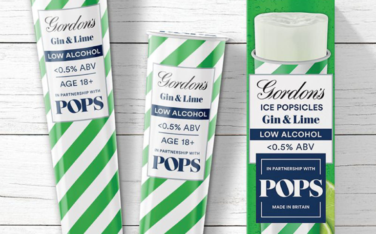 Gordon’s Gin & Lime Popsicles are Arriving Just in Time For Spring
