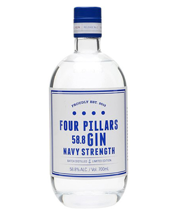 Four Pillars is one of the best gins for 2019