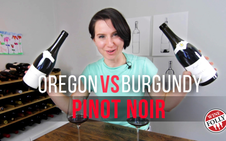 Oregon vs Burgundy Pinot Noir (Video Taste Test)