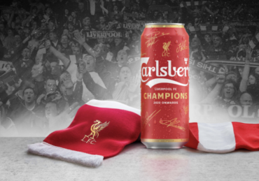Carlsberg Launches Red Beer Can for Liverpool Fc Win