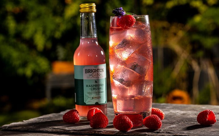 Brighton Gin releases RTD Raspberry Crush